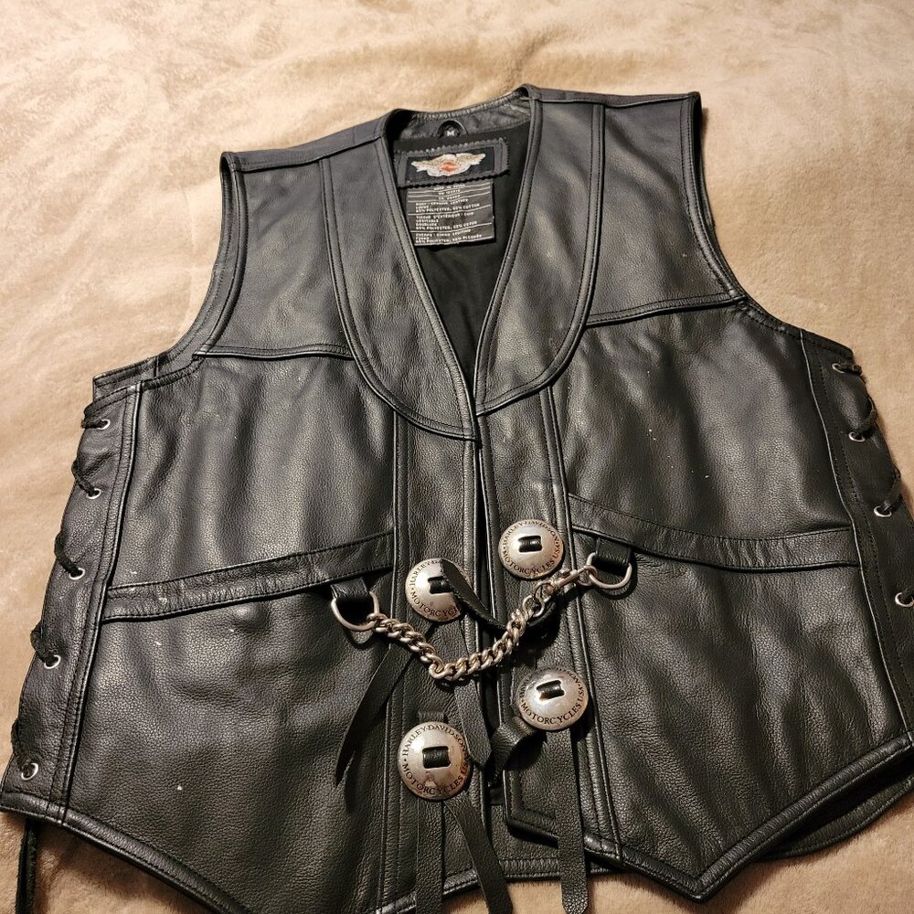 Harley Davidson Leather Vest
